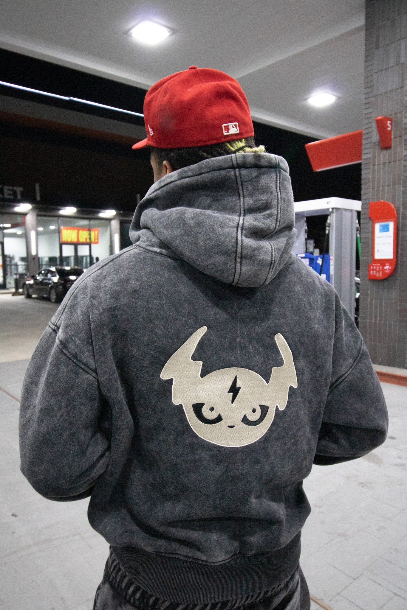 VLOFFS Oversized Zip Hoodie