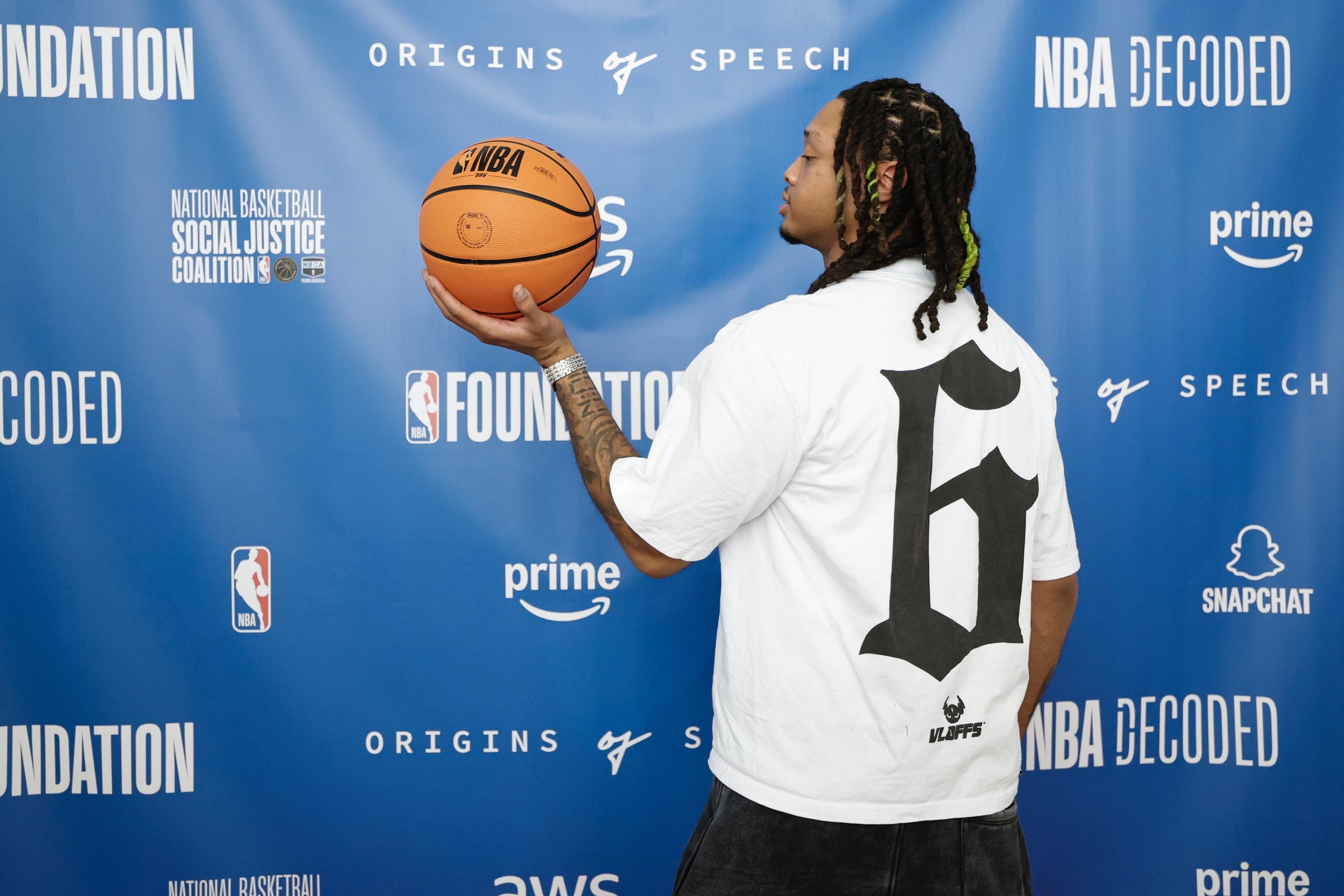 Oversized Vloffs White T-Shirt